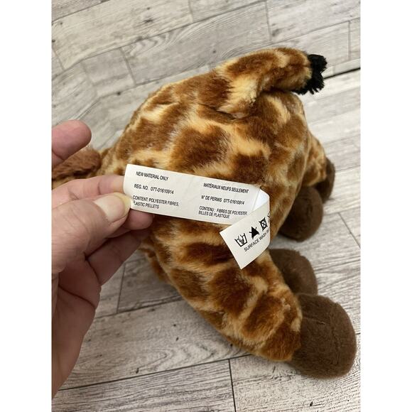 Aurora Destination Nation Giraffe Plush 9" Stuffed Toy Realistic Soft Animal - Picture 7 of 9